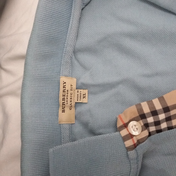 2 burberry london polos size XL lightly worn. - Picture 2 of 7